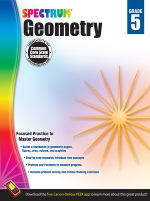 cover image of Geometry, Grade 5
